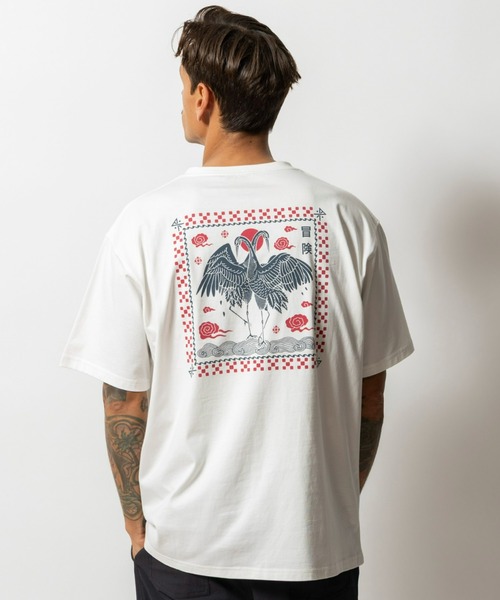 ROARK REVIVAL(ロアークリバイバル)の「【ROARK】"CRANE" S/S TEE(Tシャツ/カットソー・メンズ・ホワイト・MEDIUM/LARGE)」の7枚目の写真