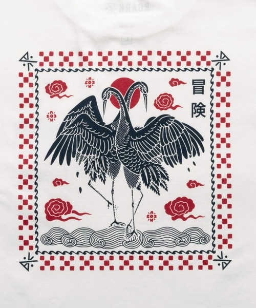 ROARK REVIVAL(ロアークリバイバル)の「【ROARK】"CRANE" S/S TEE(Tシャツ/カットソー・メンズ・ホワイト・MEDIUM/LARGE)」の11枚目の写真