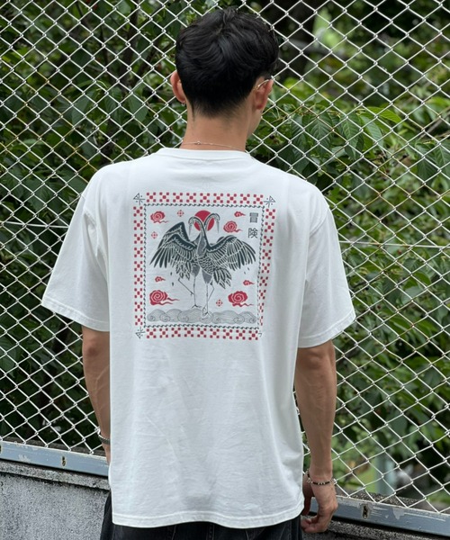 ROARK REVIVAL(ロアークリバイバル)の「【ROARK】"CRANE" S/S TEE(Tシャツ/カットソー・メンズ・ホワイト・MEDIUM/LARGE)」の2枚目の写真