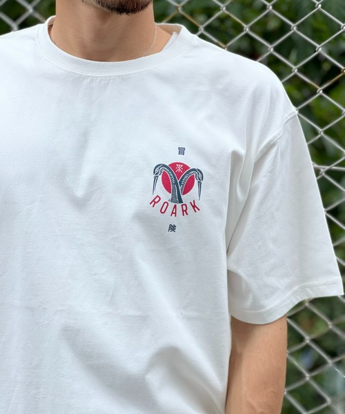 ROARK REVIVAL(ロアークリバイバル)の「【ROARK】"CRANE" S/S TEE(Tシャツ/カットソー・メンズ・ホワイト・MEDIUM/LARGE)」の3枚目の写真