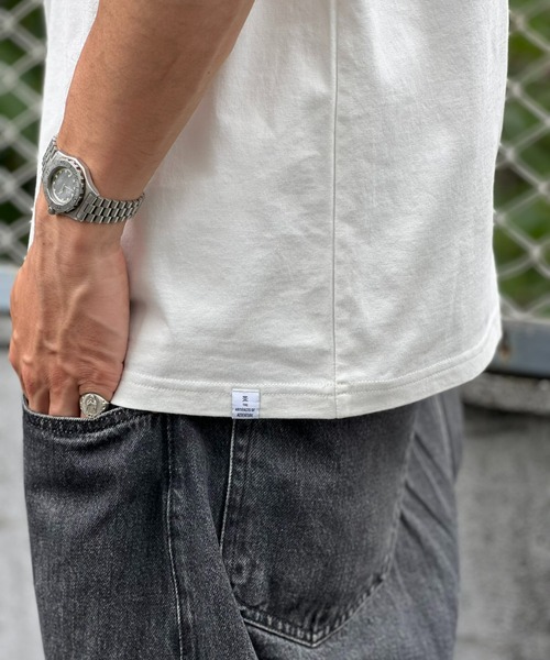ROARK REVIVAL(ロアークリバイバル)の「【ROARK】"CRANE" S/S TEE(Tシャツ/カットソー・メンズ・ホワイト・MEDIUM/LARGE)」の5枚目の写真