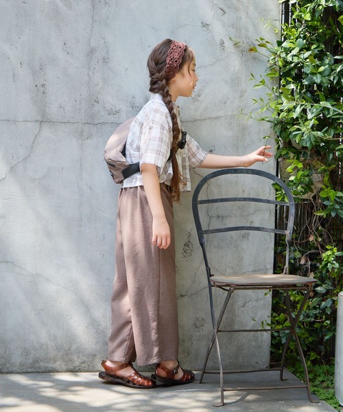 GLOBAL WORK(グローバルワーク)の「かぎ針編みヘアバンド/684932(ヘアバンド・キッズ・ブラック/グリーン/キャメル・FREE)」の4枚目の写真