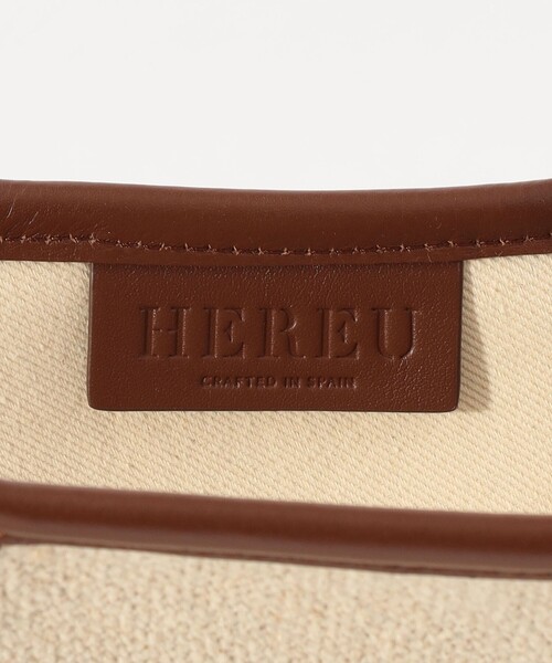 HEREU(ヘリュー)の「HEREU CALELLA SQUARED MEDIUM CANVAS トートバッグ(トートバッグ・レディース・ライトベージュ・FREE)」の11枚目の写真