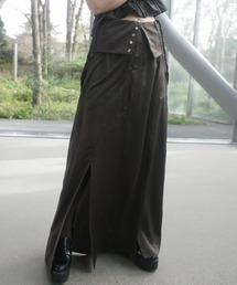 Ameri(�A����)��CRUSHED SATIN ARRANGE CORD SKIRT(�X�J�[�g)