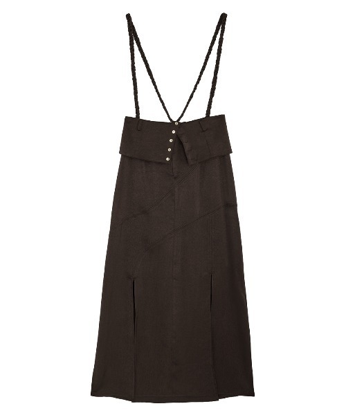 Ameri(アメリ)の「CRUSHED SATIN ARRANGE CORD SKIRT(スカート・レディース・アイボリー/レッド/ブラウン・SMALL/MEDIUM)」の14枚目の写真