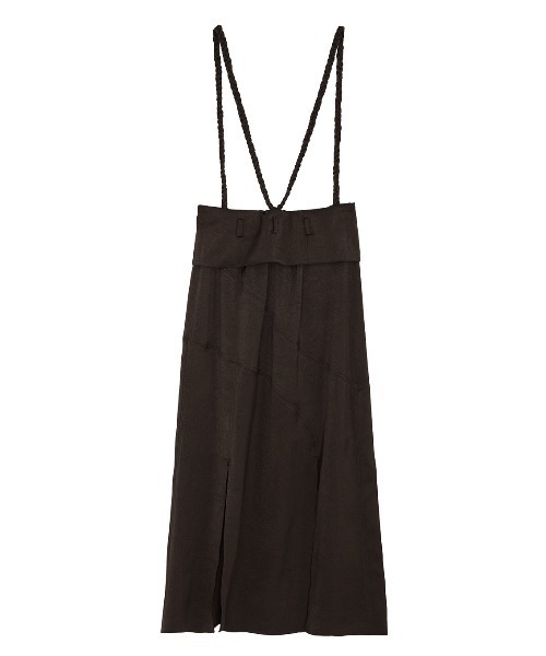 Ameri(アメリ)の「CRUSHED SATIN ARRANGE CORD SKIRT(スカート・レディース・アイボリー/レッド/ブラウン・SMALL/MEDIUM)」の18枚目の写真
