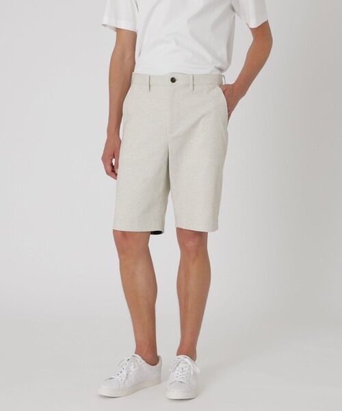BLACK LABEL CRESTBRIDGE(ブラックレーベル・クレストブリッジ)の「ドライオックスショートパンツ(その他パンツ・メンズ・オフホワイト/ベージュ系その他/ライトグレー/ブラック・S/M/XL/L)」の4枚目の写真