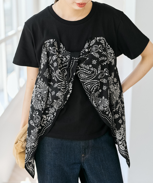 セール】《追加》manipuri / マニプリ Tシャツビスチェ（Tシャツ