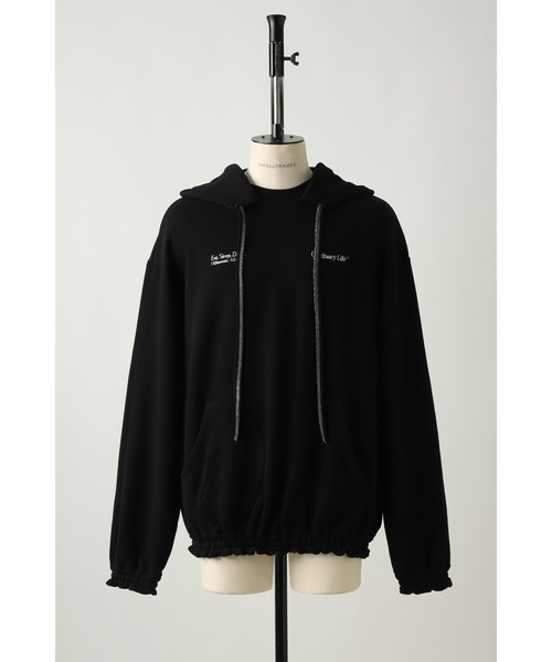 SHINYAKOZUKA（シンヤコヅカ）の「ordinary home 40's hoodie(ISSUE#9)（パーカー・メンズ・ブラック/チャコール/ヘザーグレー・X-SMALL/SMALL/MEDIUM/LARGE）」の4枚目の写真