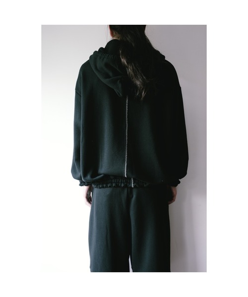 SHINYAKOZUKA（シンヤコヅカ）の「ordinary home 40's hoodie(ISSUE#9)（パーカー・メンズ・ブラック/チャコール/ヘザーグレー・X-SMALL/SMALL/MEDIUM/LARGE）」の16枚目の写真