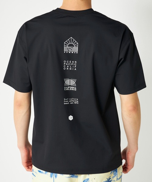 Ocean Pacific（オーシャンパシフィック）の「オーシャンパシフィック Ocean Pacific ハンソデUVTシャツ（Tシャツ/カットソー・メンズ・ホワイト/ブラック・M/L/LL）」の7枚目の写真