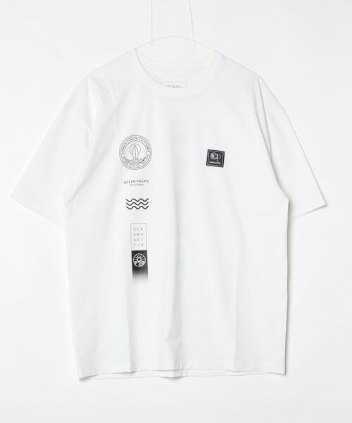 Ocean Pacific（オーシャンパシフィック）の「オーシャンパシフィック Ocean Pacific ハンソデUVTシャツ（Tシャツ/カットソー・メンズ・ホワイト/ブラック・M/L/LL）」の10枚目の写真
