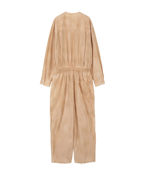 CURRENTAGE(カレンテージ)の「Spray dyeing Jumpsuit(MENS)(つなぎ/オールインワン・メンズ・ナチュラル・3/4)」の11枚目の写真