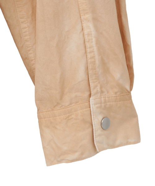 CURRENTAGE(カレンテージ)の「Spray dyeing Jumpsuit(MENS)(つなぎ/オールインワン・メンズ・ナチュラル・3/4)」の3枚目の写真