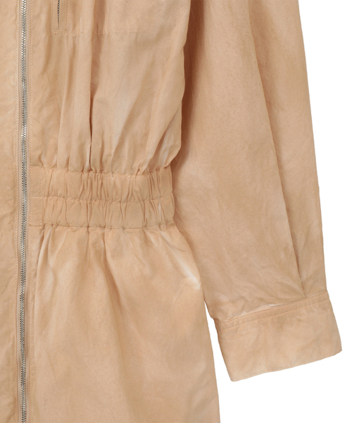 CURRENTAGE(カレンテージ)の「Spray dyeing Jumpsuit(MENS)(つなぎ/オールインワン・メンズ・ナチュラル・3/4)」の4枚目の写真