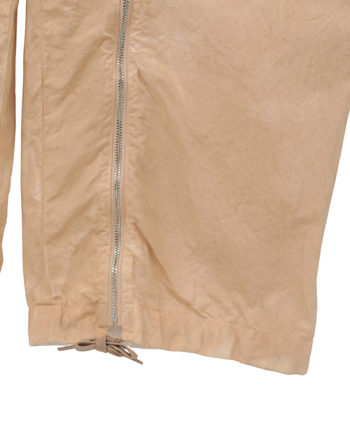 CURRENTAGE(カレンテージ)の「Spray dyeing Jumpsuit(MENS)(つなぎ/オールインワン・メンズ・ナチュラル・3/4)」の8枚目の写真