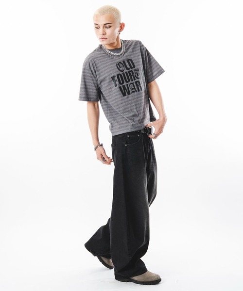 SHORT ROUND(ショートラウンド)の「SHORT ROUND/【26年春夏新作】カーブデニムパンツ(デニムパンツ・メンズ・インディゴブルー/グレー/ブラック系3・LARGE/MEDIUM)」の19枚目の写真