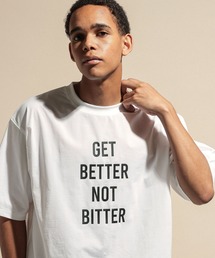 NUMERALS（ヌメラルズ）の「[NUMERALS]MESSAGE PRINT SHORT SLEEVE T-SHIRT（Tシャツ/カットソー）」