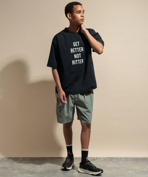 NUMERALS（ヌメラルズ）の「[NUMERALS]MESSAGE PRINT SHORT SLEEVE T-SHIRT（Tシャツ/カットソー・メンズ・ホワイト/キャメル/ブラック・LARGE/MEDIUM）」の7枚目の写真