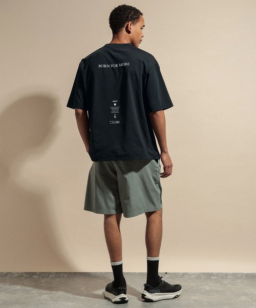 NUMERALS（ヌメラルズ）の「[NUMERALS]MESSAGE PRINT SHORT SLEEVE T-SHIRT（Tシャツ/カットソー・メンズ・ホワイト/キャメル/ブラック・LARGE/MEDIUM）」の8枚目の写真