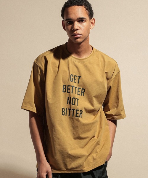 NUMERALS（ヌメラルズ）の「[NUMERALS]MESSAGE PRINT SHORT SLEEVE T-SHIRT（Tシャツ/カットソー・メンズ・ホワイト/キャメル/ブラック・LARGE/MEDIUM）」の13枚目の写真
