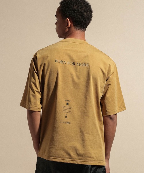NUMERALS（ヌメラルズ）の「[NUMERALS]MESSAGE PRINT SHORT SLEEVE T-SHIRT（Tシャツ/カットソー・メンズ・ホワイト/キャメル/ブラック・LARGE/MEDIUM）」の15枚目の写真