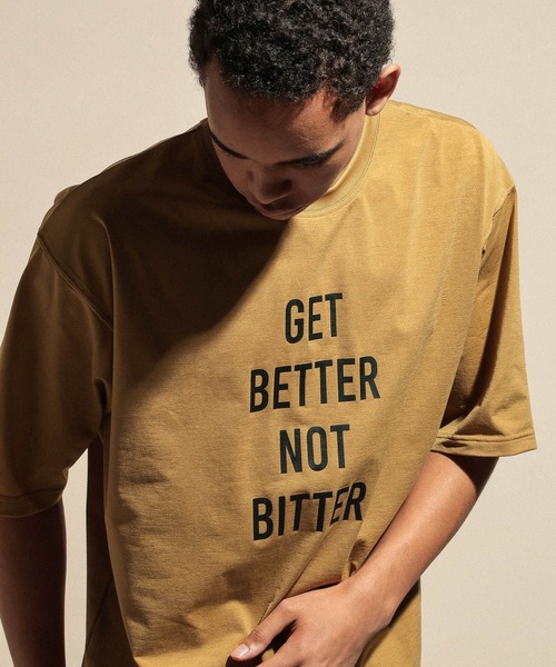 NUMERALS（ヌメラルズ）の「[NUMERALS]MESSAGE PRINT SHORT SLEEVE T-SHIRT（Tシャツ/カットソー・メンズ・ホワイト/キャメル/ブラック・LARGE/MEDIUM）」の16枚目の写真