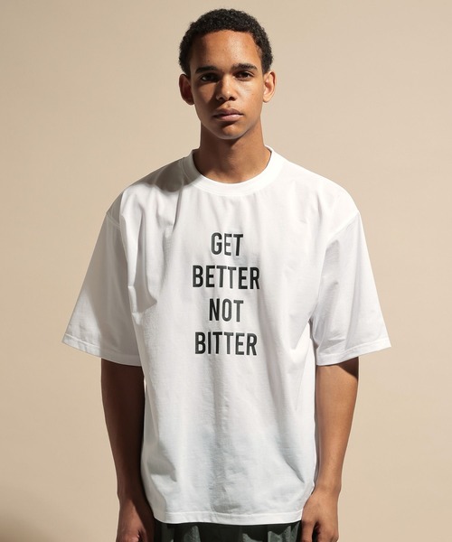 NUMERALS（ヌメラルズ）の「[NUMERALS]MESSAGE PRINT SHORT SLEEVE T-SHIRT（Tシャツ/カットソー・メンズ・ホワイト/キャメル/ブラック・LARGE/MEDIUM）」の17枚目の写真