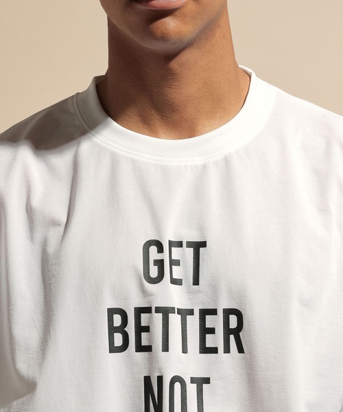 NUMERALS（ヌメラルズ）の「[NUMERALS]MESSAGE PRINT SHORT SLEEVE T-SHIRT（Tシャツ/カットソー・メンズ・ホワイト/キャメル/ブラック・LARGE/MEDIUM）」の20枚目の写真