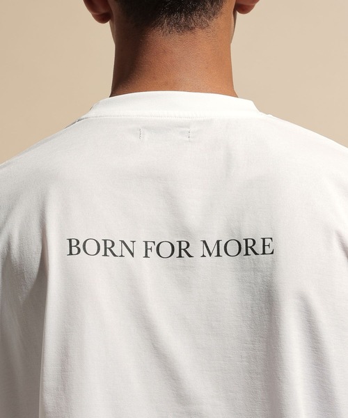 NUMERALS（ヌメラルズ）の「[NUMERALS]MESSAGE PRINT SHORT SLEEVE T-SHIRT（Tシャツ/カットソー・メンズ・ホワイト/キャメル/ブラック・LARGE/MEDIUM）」の21枚目の写真