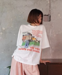 TEEN BOOP | ルーズカラーロゴTee(Tシャツ/カットソー)