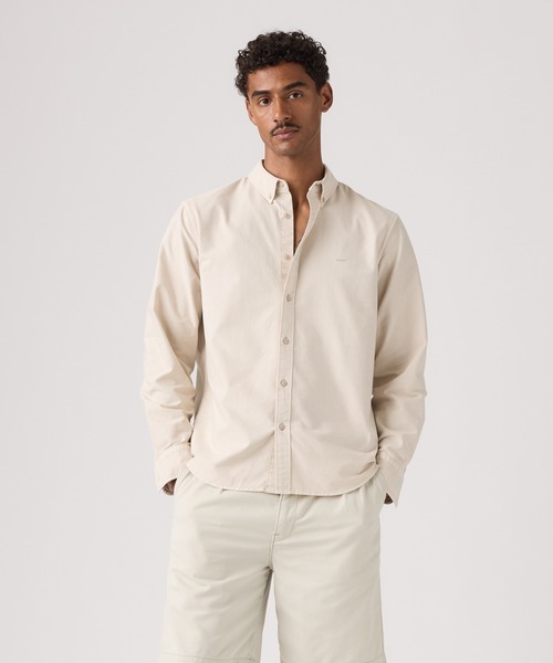 Levi's（リーバイス）の「Levi's/リーバイス オーセンティック ボタンダウンシャツ（シャツ/ブラウス・メンズ・ホワイト・XL/S/M/L）」の2枚目の写真