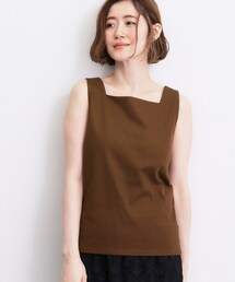 grove | 【透けにくい】ダブルフロントタンク(Tシャツ/カットソー)