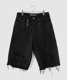 VALABASAS（ヴァラバサス）の「VALABASAS / ヴァラバサス "SNAPPED" BAGGY DENIM SHORTS（その他パンツ）」