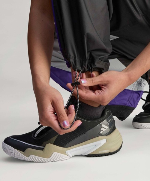 adidas by Stella McCartney(アディダスバイステラマッカートニー)の「adidas by Stella McCartney トラックパンツ / アディダス adidas(スウェットパンツ・レディース・グレー・SMALL/MEDIUM/LARGE/X-LARGE/XX-LARGE)」の6枚目の写真
