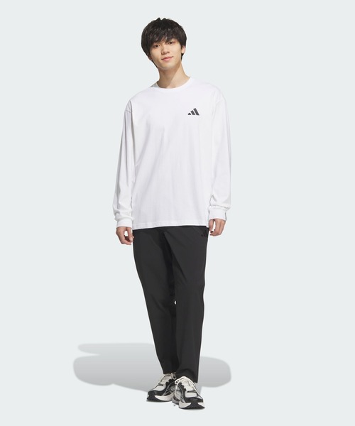 adidas(アディダス)の「M ESS+ ウーブン パンツ / アディダス adidas(スウェットパンツ・メンズ・ブラック・X-LARGE/XX-LARGE/MEDIUM/SMALL/LARGE/3XL/X-SMALL)」の3枚目の写真