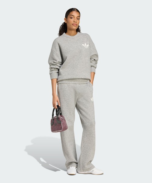 adidas(アディダス)の「アディダス オリジナルス アスレチック デプト ニットパンツ / シャギーニット / アディダスオリジナルス adidas Originals(その他パンツ・レディース・グレー・XX-LARGE/X-LARGE/X-SMALL/SMALL/MEDIUM/3XL/LARGE)」の3枚目の写真