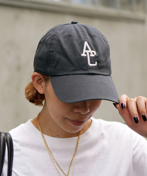 AMERICANA(アメリカーナ)の「【AMERICANA/アメリカーナ】別注EMBROIDERY CAP(キャップ・レディース・ボルドー/ネイビー・FREE)」の5枚目の写真