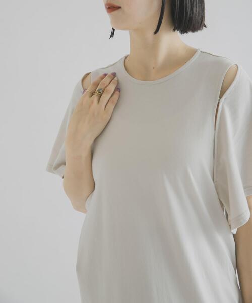 THE GOODLAND MARKET(ザグッドランドマーケット)の「cwtch MULTI WAY C/T DRESS(ワンピース・レディース・ライトブルー/ブラック/ホワイト系その他・FREE)」の5枚目の写真