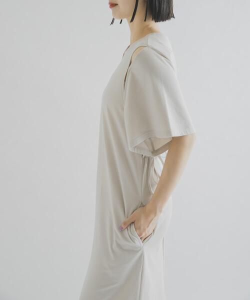 THE GOODLAND MARKET(ザグッドランドマーケット)の「cwtch MULTI WAY C/T DRESS(ワンピース・レディース・ライトブルー/ブラック/ホワイト系その他・FREE)」の6枚目の写真