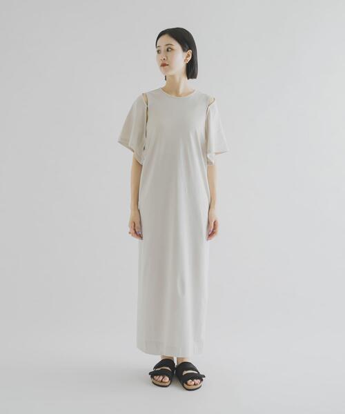 THE GOODLAND MARKET(ザグッドランドマーケット)の「cwtch MULTI WAY C/T DRESS(ワンピース・レディース・ライトブルー/ブラック/ホワイト系その他・FREE)」の8枚目の写真
