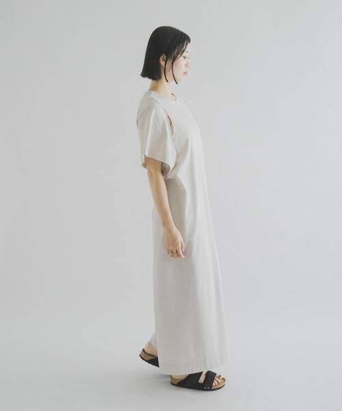 THE GOODLAND MARKET(ザグッドランドマーケット)の「cwtch MULTI WAY C/T DRESS(ワンピース・レディース・ライトブルー/ブラック/ホワイト系その他・FREE)」の9枚目の写真