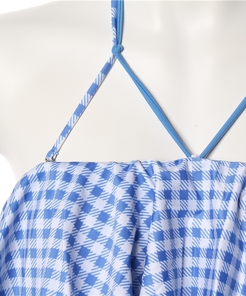 Luz Llena (philter)（ラズレナ　フィルター）の「[単品]配色ダブルフリル・ブラトップ/水着/3Dビキニ（水着・レディース・その他2/その他3/その他5/ホワイト×パープル/その他8/その他10/ピンク/その他1/その他6/その他4/その他7/その他9/ホワイト×ブルー/ブラック/ミント/ラベンダー・LARGE/SMALL/MEDIUM）」の19枚目の写真