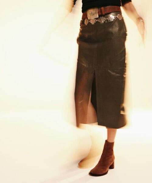 Pippichic(ピッピシック)の「<PIPPICHIC>CLARA ブーツ(ブーツ・レディース・ブラウン系・36/38/37)」の2枚目の写真