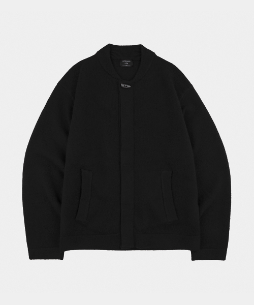 LETTERCOMO(レテルコモ)の「シグニチャーヒドゥンウールニットジャケットブラック(その他アウター・レディース・ブラック・LARGE/MEDIUM)」の6枚目の写真