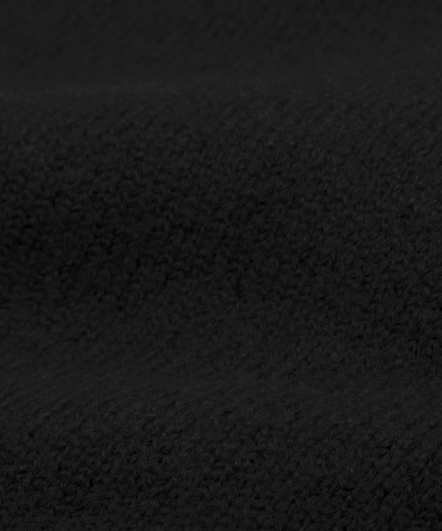 LETTERCOMO(レテルコモ)の「シグニチャーヒドゥンウールニットジャケットブラック(その他アウター・レディース・ブラック・LARGE/MEDIUM)」の2枚目の写真