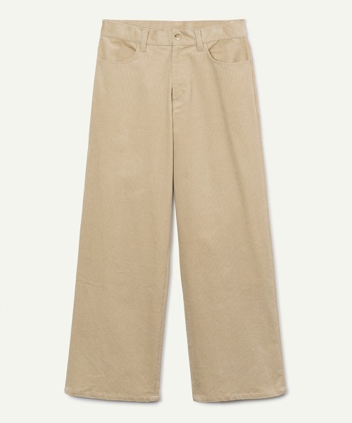 leinwande(ラインヴァンド)の「Easy Work Trousers / イージーワークトラウザー(その他パンツ・レディース・BROWN/Navy/Beige・MEDIUM/SMALL)」の9枚目の写真