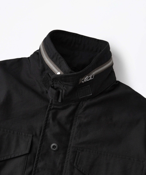 OUTSTANDING(アウトスタンディング)の「1ST TYPE M-65 FIELD JACKET_BLACK(ミリタリージャケット・メンズ・その他・SMALL/MEDIUM/LARGE)」の3枚目の写真