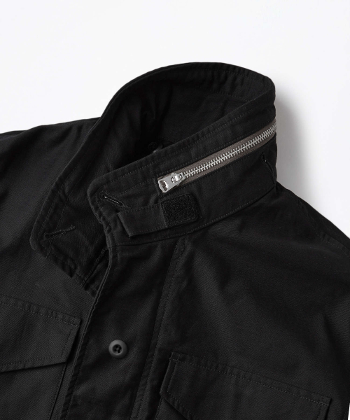 OUTSTANDING(アウトスタンディング)の「1ST TYPE M-65 FIELD JACKET_BLACK(ミリタリージャケット・メンズ・その他・SMALL/MEDIUM/LARGE)」の6枚目の写真