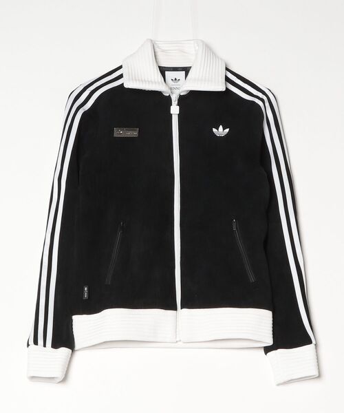 adidas(アディダス)の「adidas ORI BY JENNIE FAN OG TT ファン OG トラックトップ(ジャージ・レディース・ホワイト/ブラック・L/S/M)」の2枚目の写真
